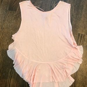 Free People (We the Free) Light Pink Tank Top